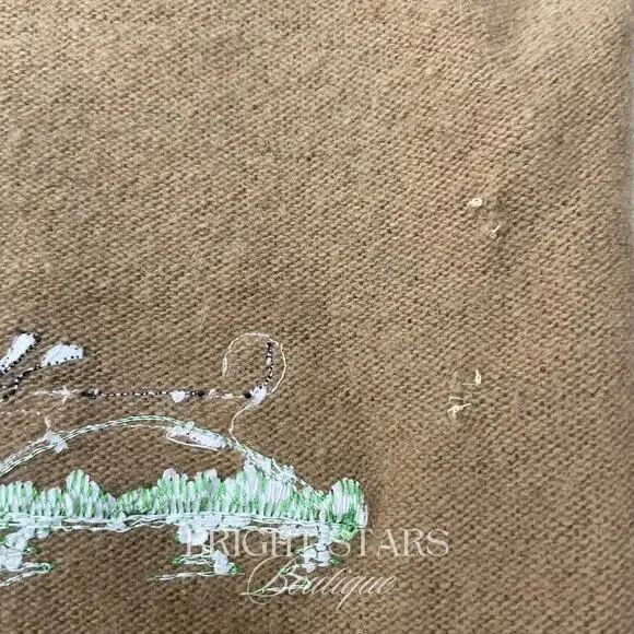 Extremely Rare Vintage Dog Cardigan Brown ASO Willow Buffy the Vampire Slayer - Picture 13 of 16